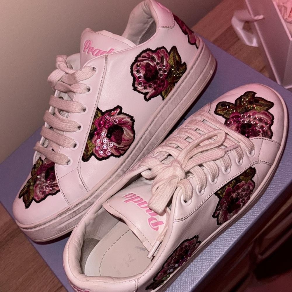 PRADA Rose sneakers